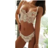 Bridal Floral Bra with Eyelash Lace Design - Image 6