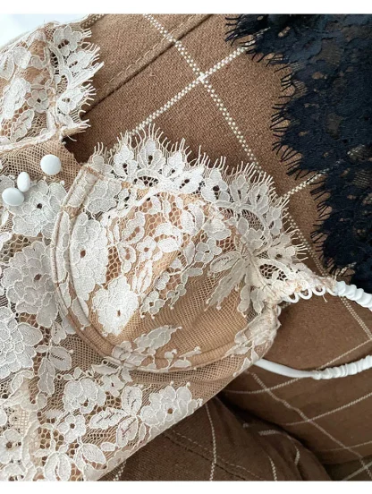 Bridal Floral Bra with Eyelash Lace Design - Image 13