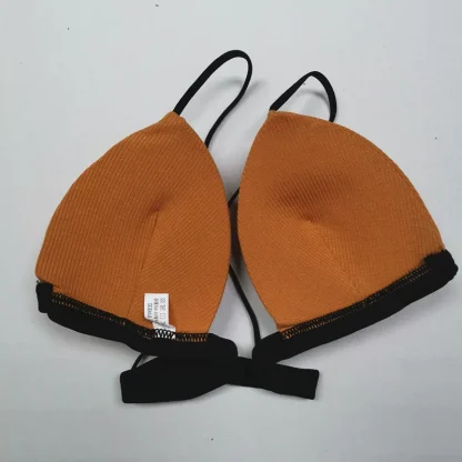 Triangle Bra with Criss Cross Back Strap - Image 10