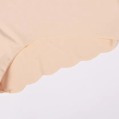 Plain Color Push Up Bra with Panty - Image 14