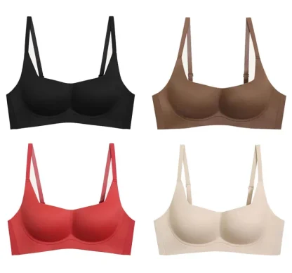 Wire Free Seamless Push Up Bra - Image 11