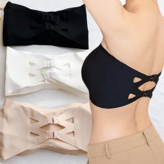 Seamless Bra with Criss-Cross Back Design