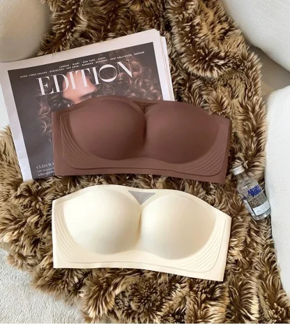 Strapless Push Up Bra with Anti-slip - Image 5