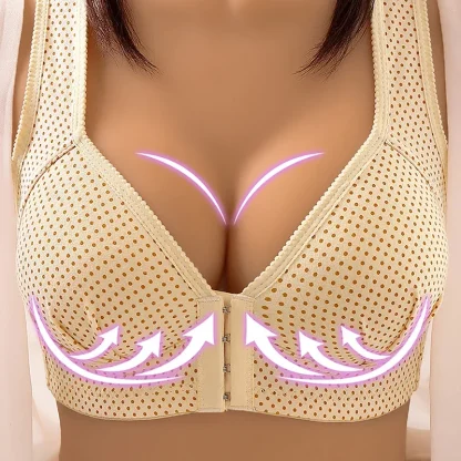Wire Free Push Up Bra with V-neckline - Image 12