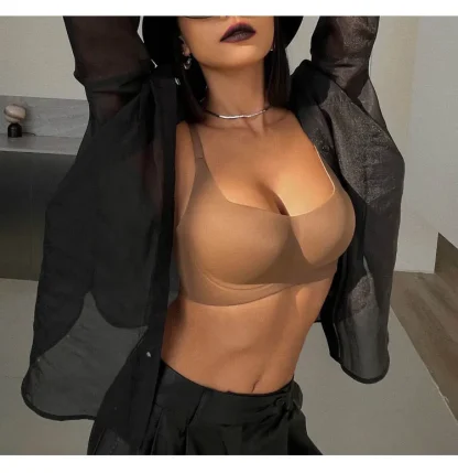 Wire Free Seamless Push Up Bra - Image 8