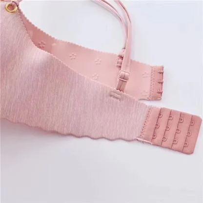 Multi Strap Push Up Bra with Lace-up - Image 9