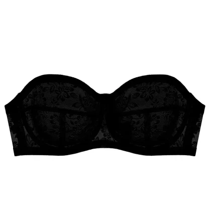 Sexy Push Up Bra with Sheer Lace - Image 3