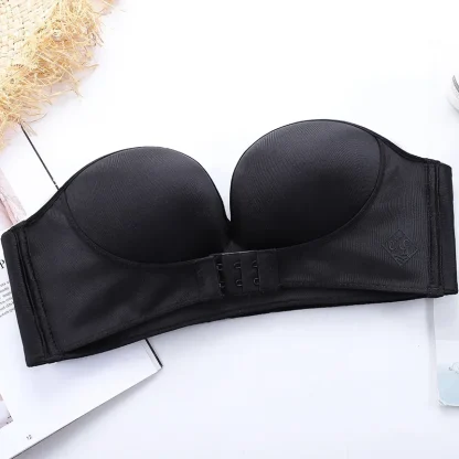 Strapless Push Up Bra wih Hook Front - Image 4