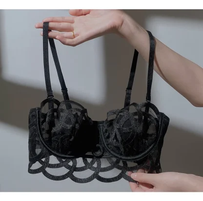 Stylish Push Up bra with Mesh Design - Image 6