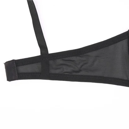 Ultra Thin Push Up Bra with Sheer Mesh - Image 11