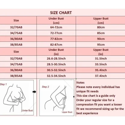 Versatile Solid Bra with Front Closure - Image 6