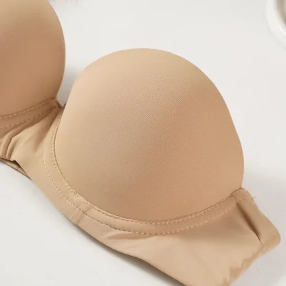Solid Color Push Up Bra without Wires - Image 8