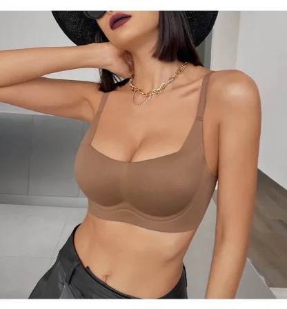 Wire Free Seamless Push Up Bra