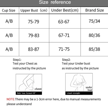 Adjustable Push Up Bra with Bow Design - Image 6