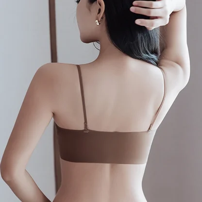 Versatile Solid Bra with Front Closure - Image 9