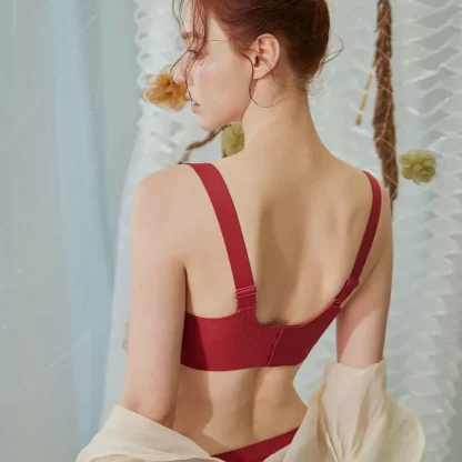 Seamless Elastic Push Up Bra - Image 5