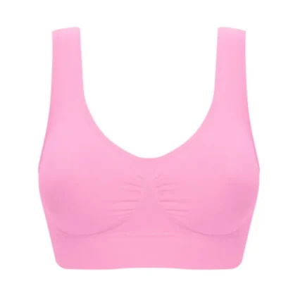 Simple Plain Wireless Bra for Sports - Image 5